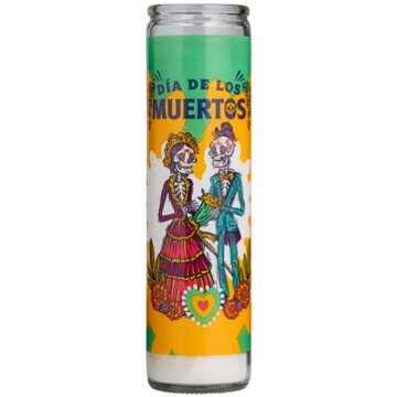Destination Holiday Day of the Dead Couple Candle