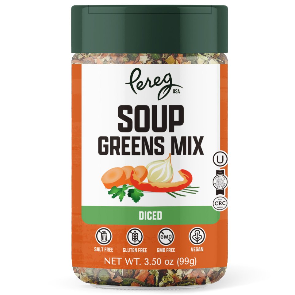 Pereg Kosher Diced Soup Greens Mix - Shop Spice mixes at H-E-B
