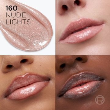 L'Oréal Paris Plump Ambition Lip Oil - Shim Nude Lights