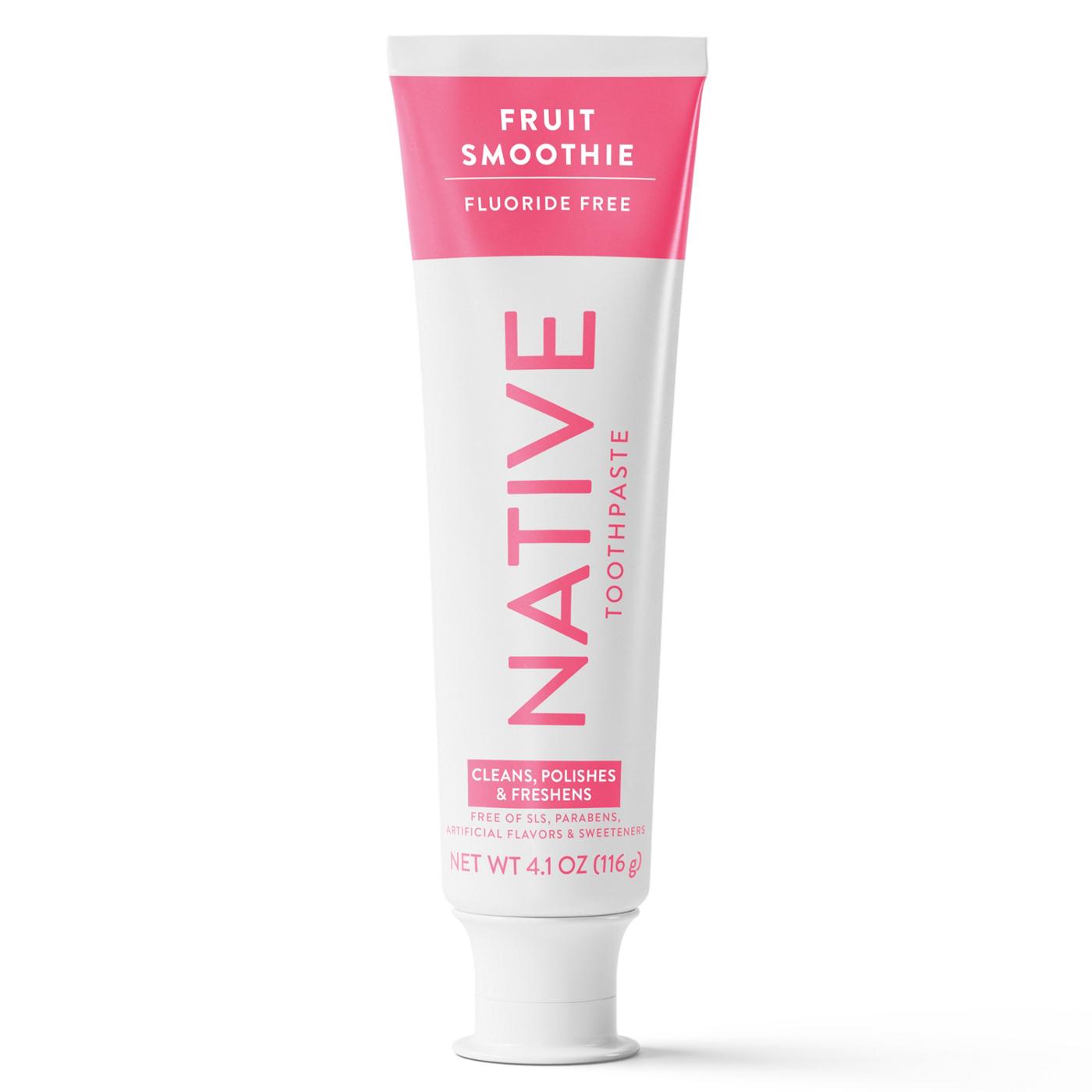 Native Fluoride Free Toothpaste - Fruit Smoothie; image 5 of 10