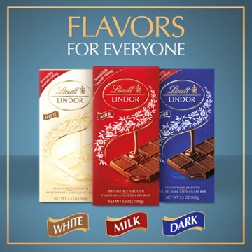Lindt Lindor Salted Caramel Filled Milk Chocolate Bar