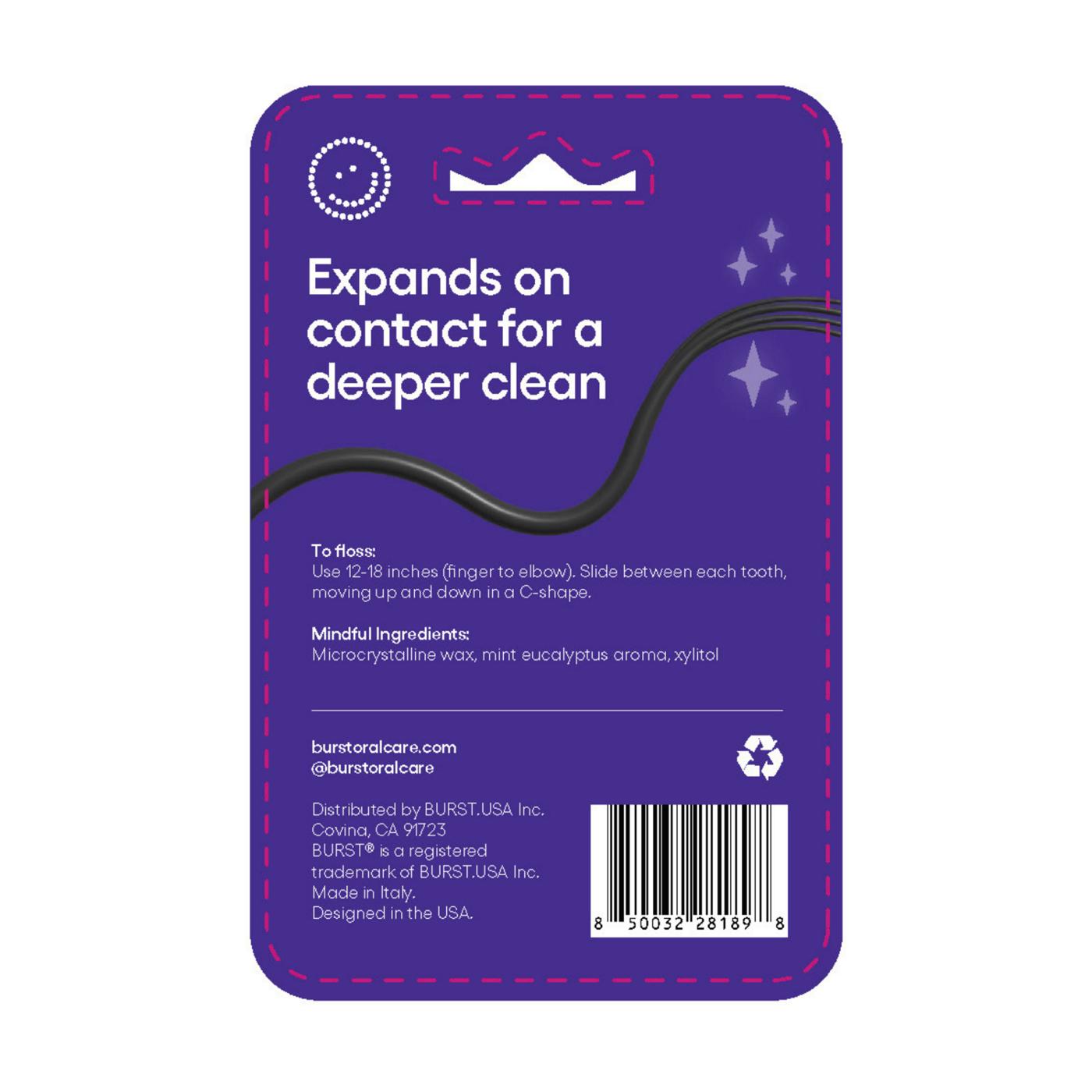 Burst Expanding Floss - Eucalyptus Mint; image 2 of 2