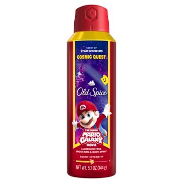 Old Spice Limited Edition Super Mario Body Spray - Cosmic Quest
