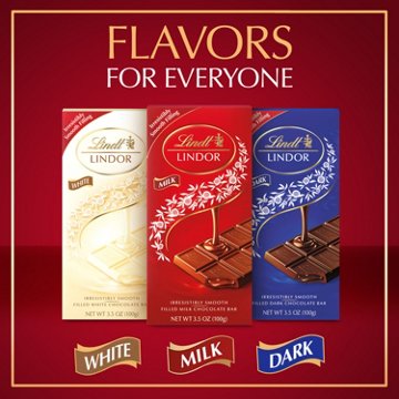 Lindt Lindor Filled Milk Chocolate Bar