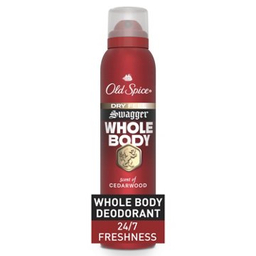 Old Spice Whole Body Deodorant for Men, Swagger, Aluminum Free Spray for 24/7 Freshness
