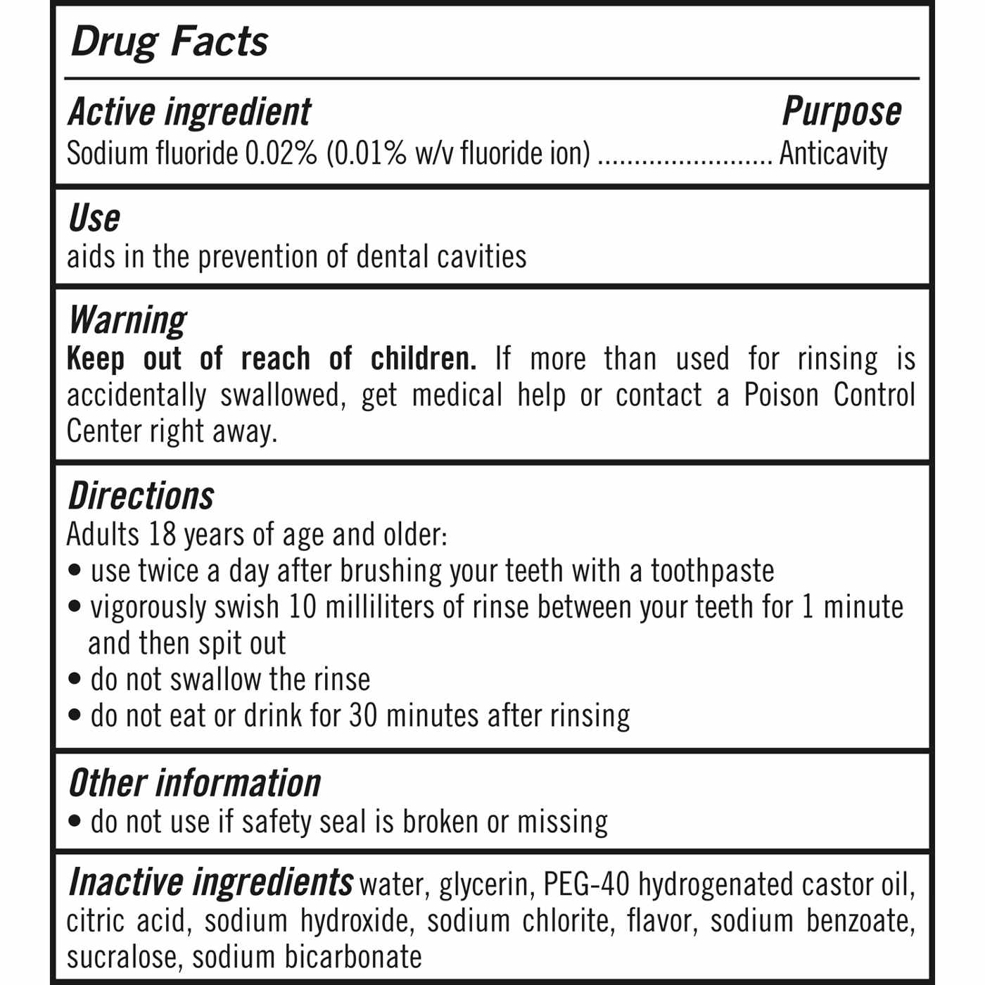TheraBreath Complete Oral Rinse - Revitalizing Mint; image 5 of 10