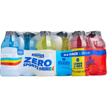 Hill Country Fare Zero Sports Drinks Variety Pack 24 pk Bottles, 12 oz