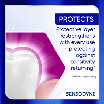 Sensodyne Clinical Repair Fresh Clean Toothpaste for Sensitivity Relief, 3.4 oz