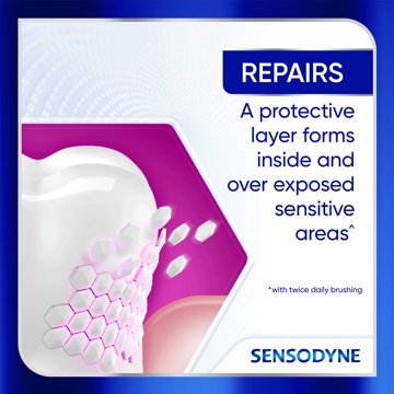 Sensodyne Clinical Repair Fresh Clean Toothpaste for Sensitivity Relief, 3.4 oz