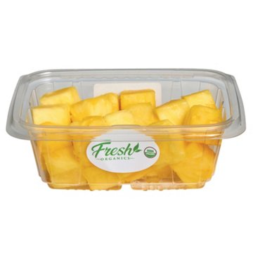 Fresh From Texas Organic Pineapple Chunks, 15 oz