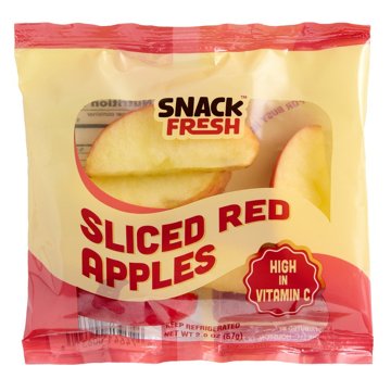 Snack Fresh Sliced Red Apples, 2 oz