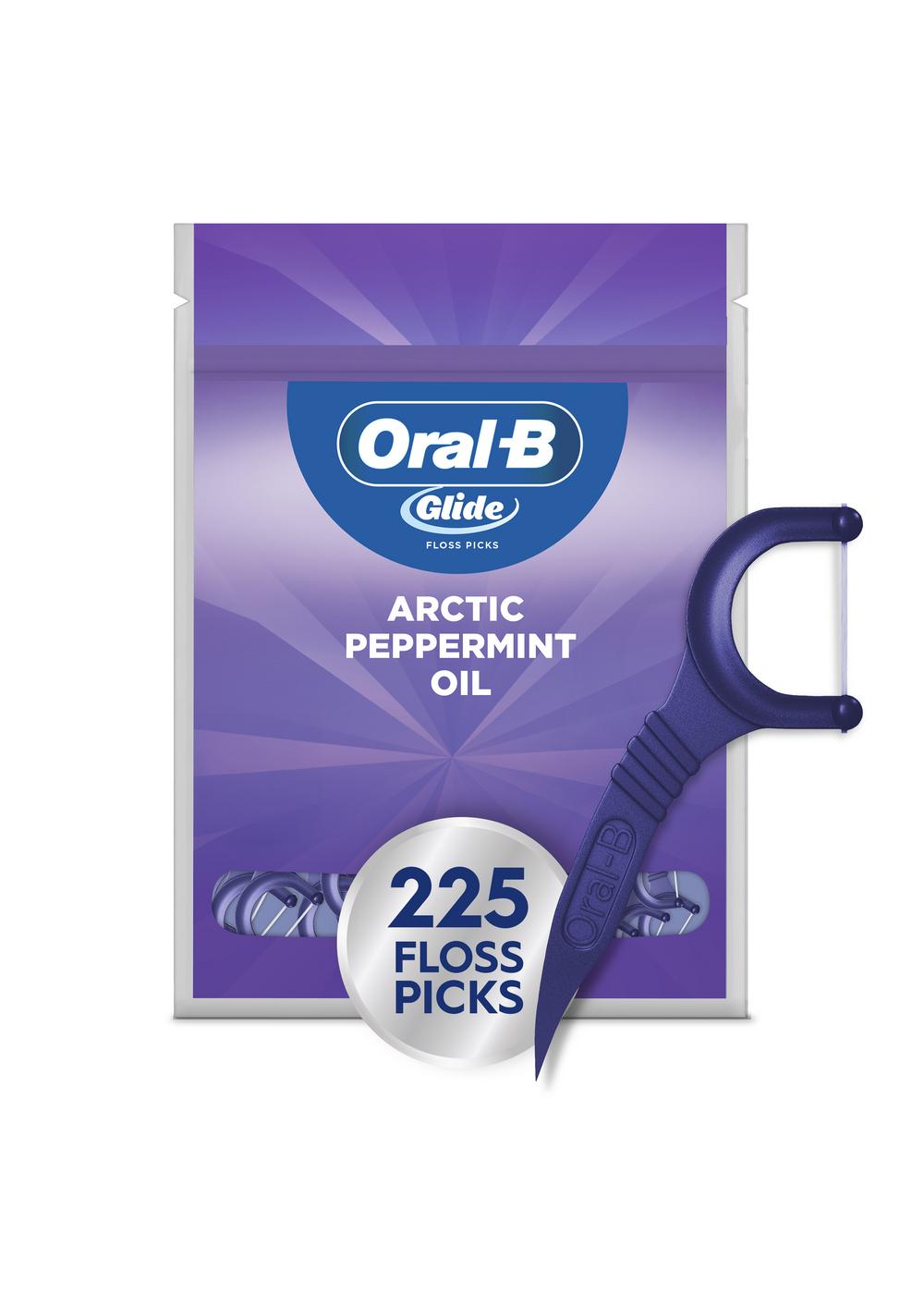 Oral-B Glide Floss Picks - Arctic Peppermint Oil; image 1 of 4