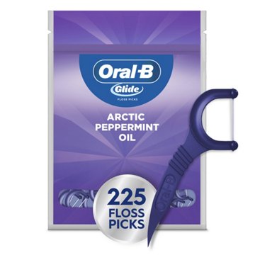Oral-B Glide Floss Picks - Arctic Peppermint Oil, 225 ct