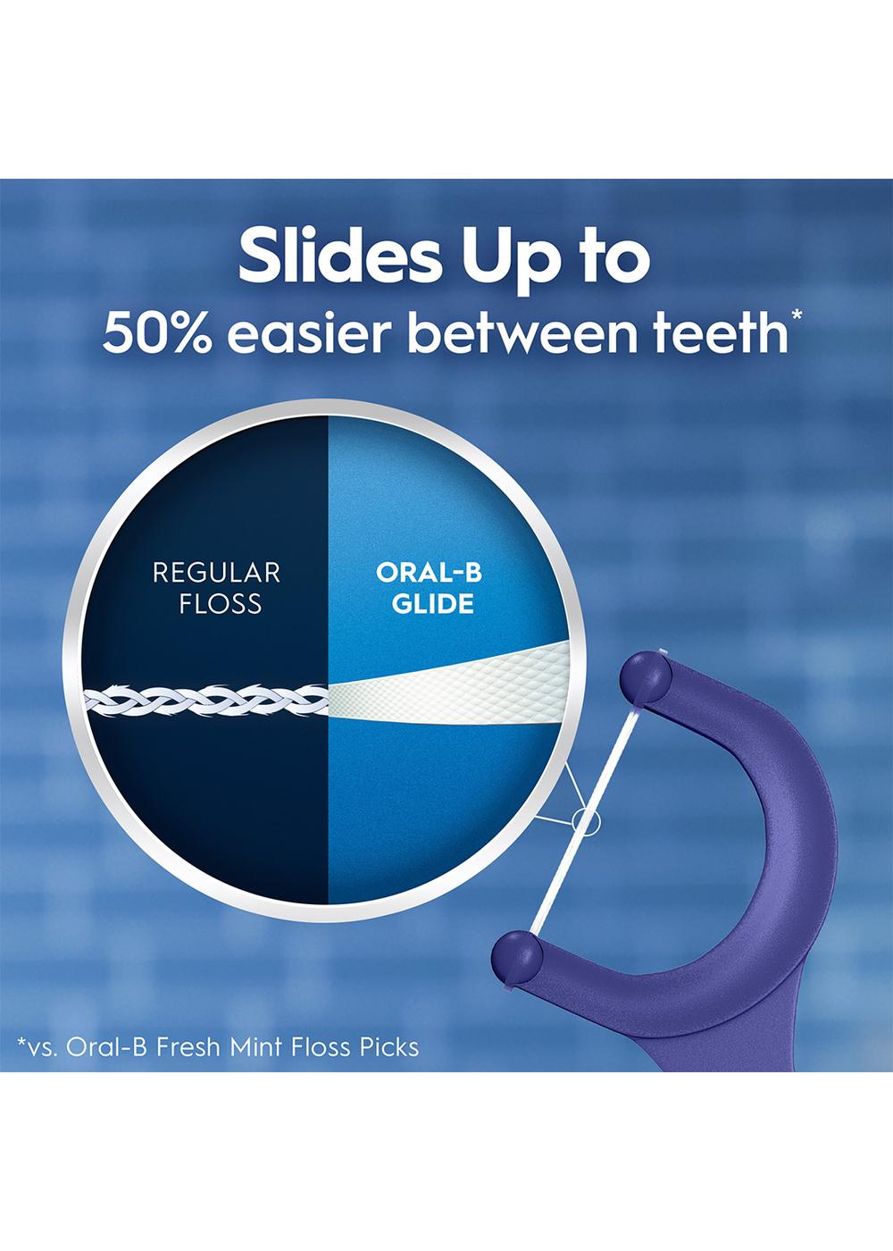 Oral-B Glide Floss Picks - Arctic Peppermint Oil; image 3 of 4
