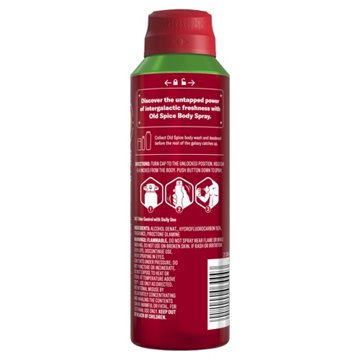 Old Spice Limited Edition Super Mario Bros Dry Spray Deodorant