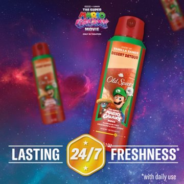 Old Spice Limited Edition Super Mario Bros Dry Spray Deodorant