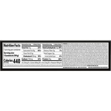 Hot Pockets 20g Protein Barbacoa Style Beef XL Frozen Sandwich, 6.75 oz