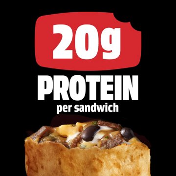 Hot Pockets Barbacoa-Style Beef 20g Protein Frozen  XL Sandwich
