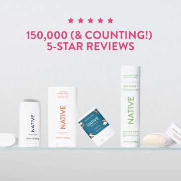Native Aluminum Free Deodorant Solid - Pomelo & Spring Rain