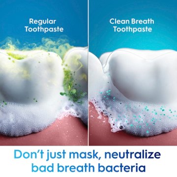 Crest Clean Breath Toothpaste - Peppermint