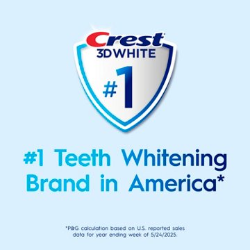 Crest 3D White Deep Stain Remover Toothpaste - Ultra White, 2.1 oz Tubes