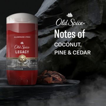 Old Spice Aluminum Free Deodorant Solid - Legacy