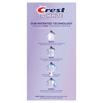 Crest 3D White Deep Stain Remover Toothpaste, 3.1 oz