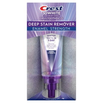 Crest 3D White Deep Stain Remover Toothpaste, 3.1 oz