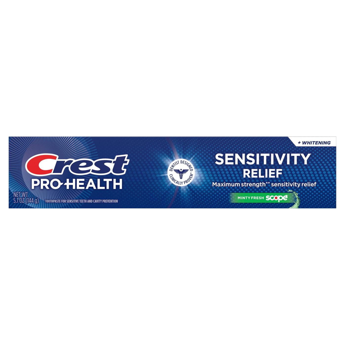 Crest Pro-Health Sensitivity Relief - Minty Fresh Scope; image 2 of 10