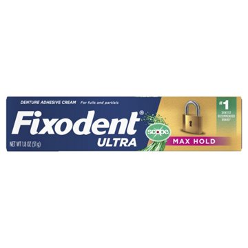 Fixodent Ultra Scope Max Hold, 1.8 oz