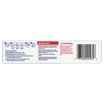 Fixodent Ultra Max Hold Plus Scope Secure Denture Adhesive 1.8oz, 1.8 oz