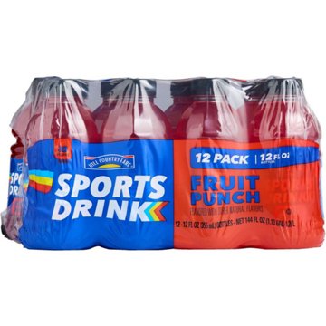 Hill Country Fare Fruit Punch Sports Drink 12 pk Bottles