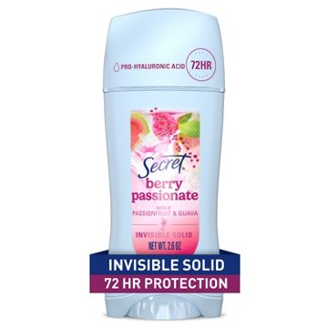 Secret 72 Hr Invisible Solid Antiperspirant Deodorant - Berry Passionate