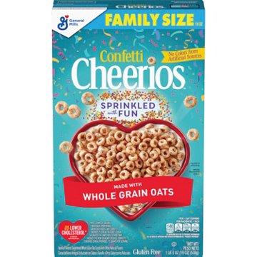 General Mills Confetti Cheerios Cereal - Family Size