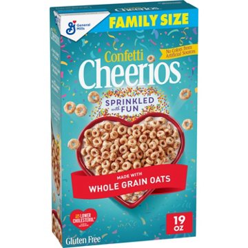 General Mills Confetti Cheerios Cereal - Family Size