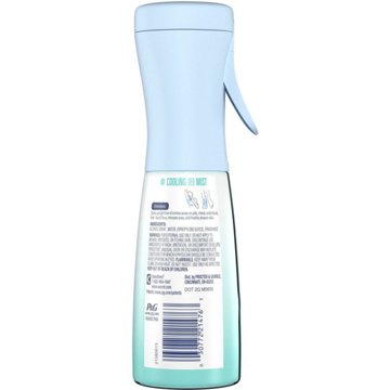Secret 24 hr Aluminum Free Whole Body Cooling Deodorant Mist - Invigorating Mint