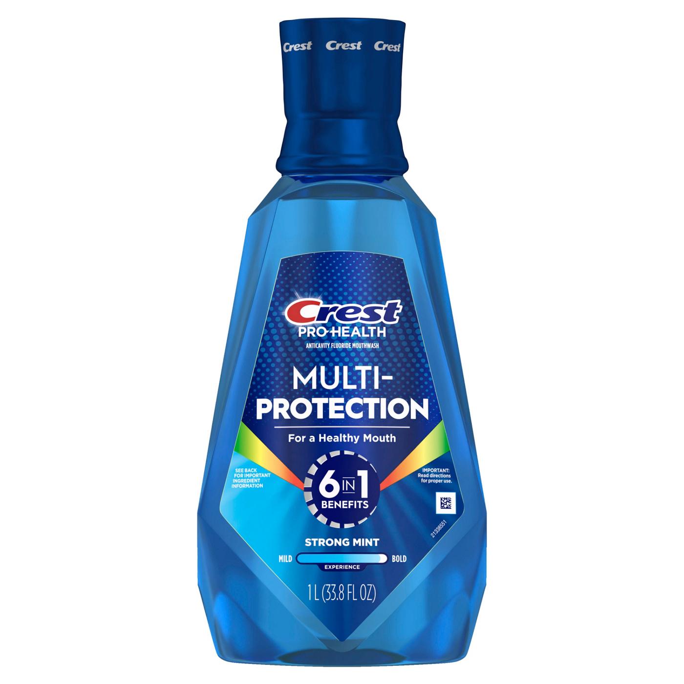 Crest Pro-Health Multi-Protection Mouthwash -  Strong Mint; image 8 of 10
