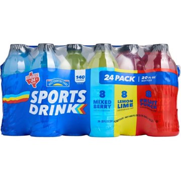 Hill Country Fare Sports Drink Variety Pack 24 pk Bottles