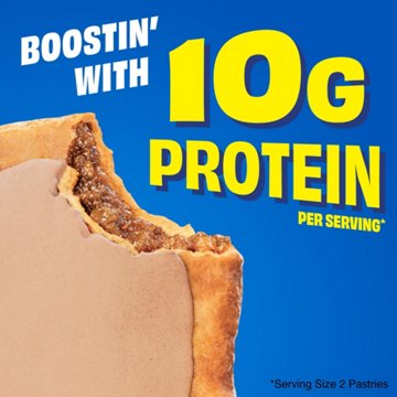 Pop-Tarts 10g Protein Boostin' Brown Sugar Cinnamon Toaster Pastries, 8 ct