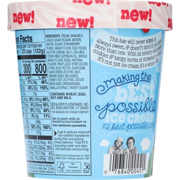 Ben & Jerry's Sundae Straw-Bae Shortcake