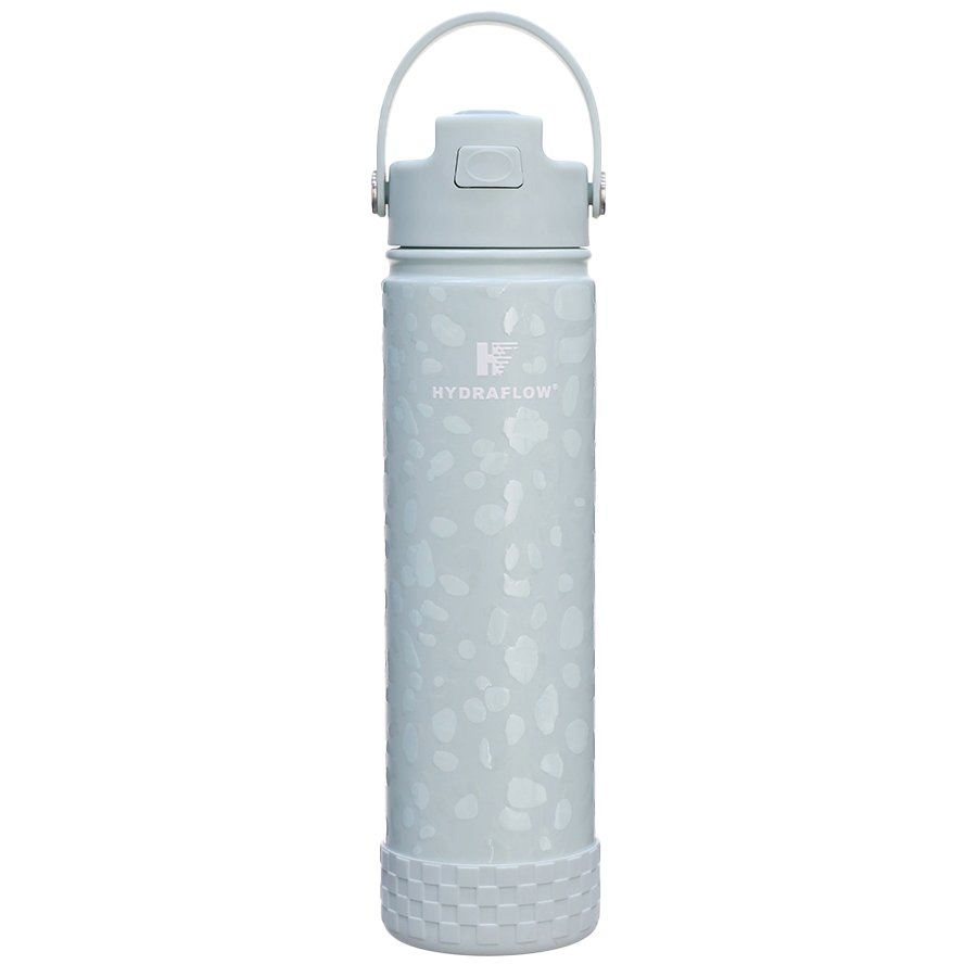 【新品】Herlipto Hydro Flask Drink Bottle Hydraflow Hybrid Flipstraw Bottle - Cheetah Sage - Shop Travel
