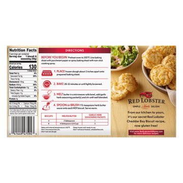 Red Lobster Gluten Free Cheddar Bay Biscuits, 14.11 oz