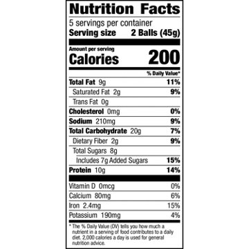 Nature Valley 10g Protein Balls - Peanut Butter & Chocolate Chip