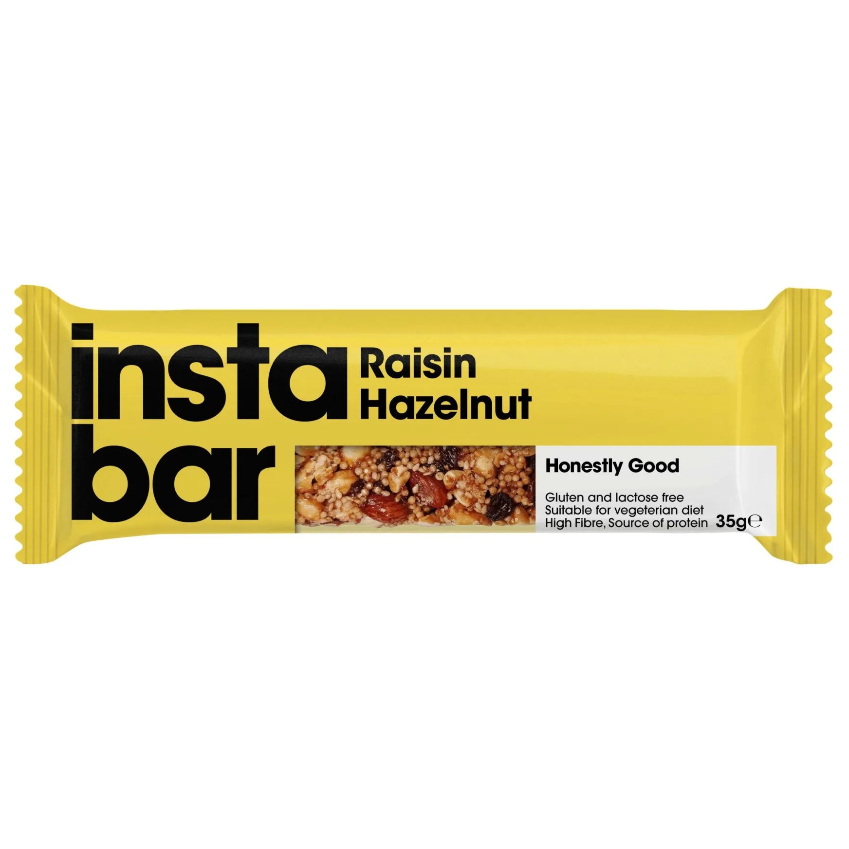Instabar Raisin Hazelnut Snack Bar, 1.2 oz | Central Market - Really ...