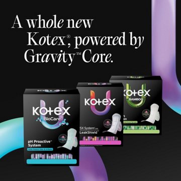 Kotex BioCare Ultra Thin Pads, Heavy Absorbency