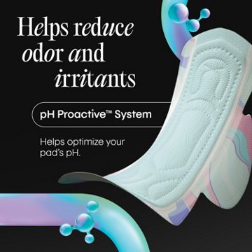 Kotex BioCare Ultra Thin Pads With Wings, Regular Absorbency