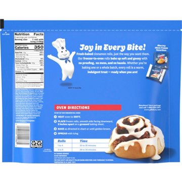 Pillsbury Grands! Large Cinnamon Rolls & Icing, 8 ct