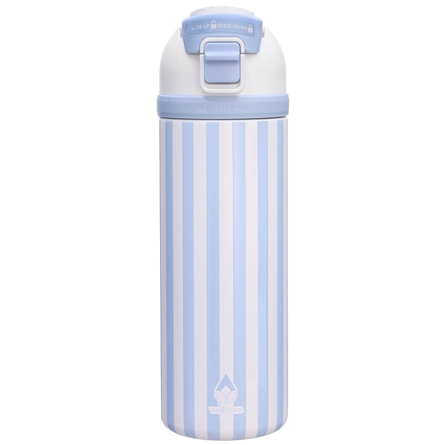 Hydraflow Revive Bottle - Blue Cabana Stripe - Shop Travel & to-go