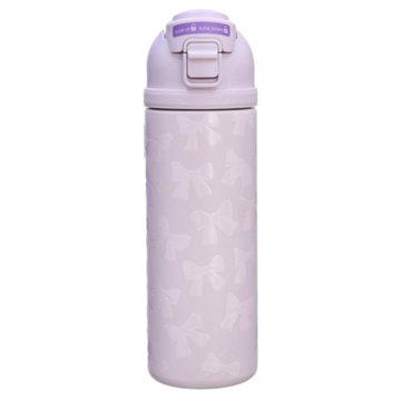 Hydraflow Revive Bottle - Embossed Lavender Bow, 24 oz