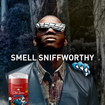 Old Spice Aluminum Free Deodorant Solid - Wolfthorn, 2 pk